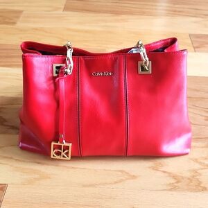 Gorgeous Calvin Klein Red bag